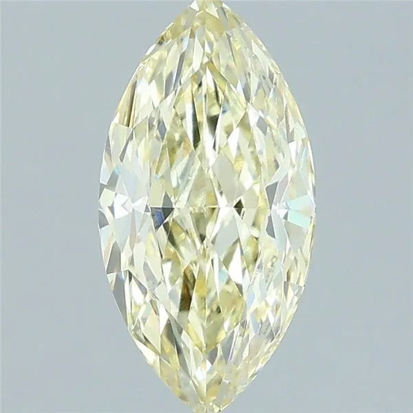 1.57ct Marquise Lab Grown Diamond (Colour Fancy Light Yellow, Clarity VVS2, IGI Certified)