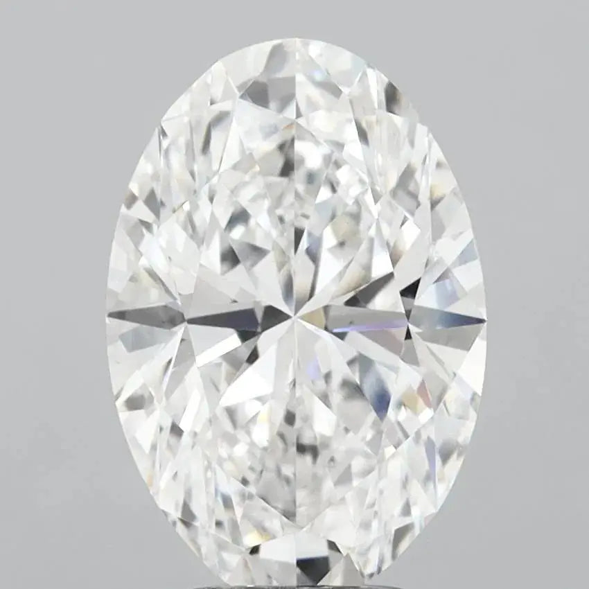 3.99ct Oval Lab Grown Diamond (Colour E, Clarity VS1, IGI Certified) Forever For Love