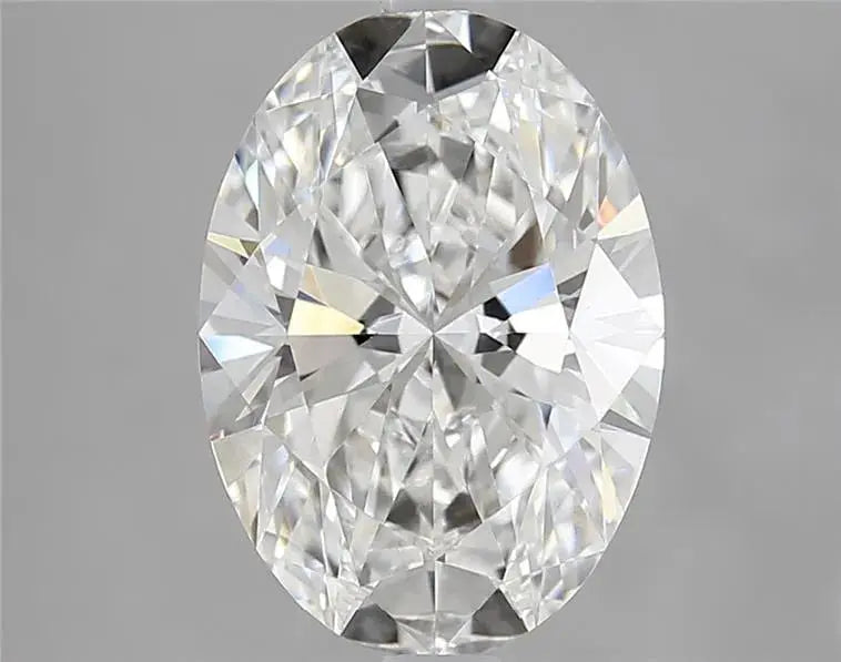 3.05ct Oval Lab Grown Diamond (Colour E, Clarity VVS1, Cut EX, IGI Certified) Forever For Love