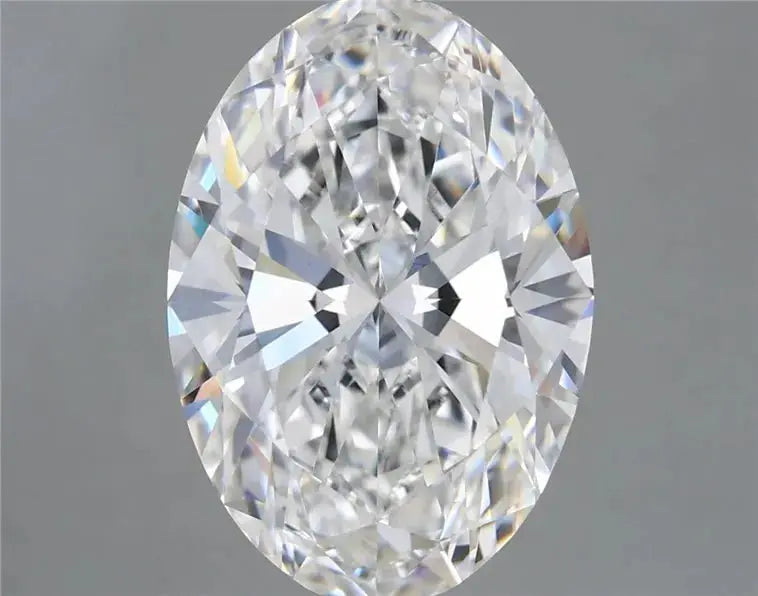 5.09ct Oval Lab Grown Diamond (Colour F, Clarity VVS2, IGI Certified) Forever For Love