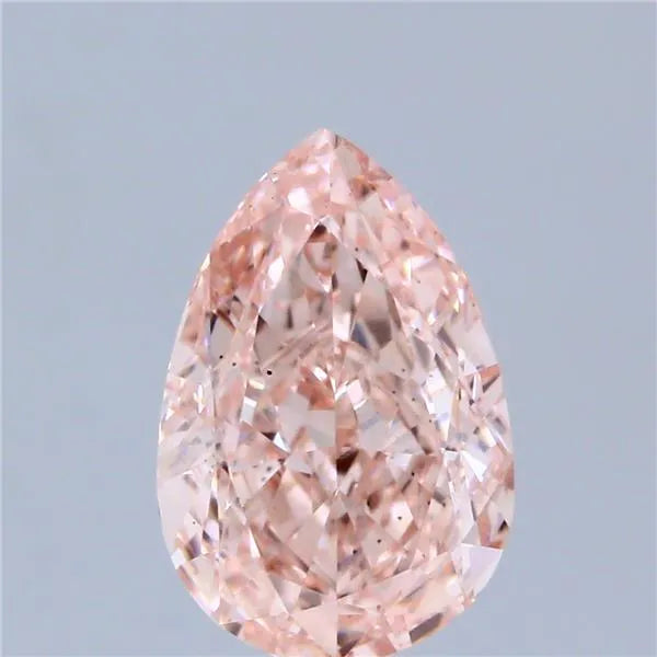 2.03ct Pear Lab Grown Diamond (Colour Fancy Intense Pink, Clarity VS2, IGI Certified)