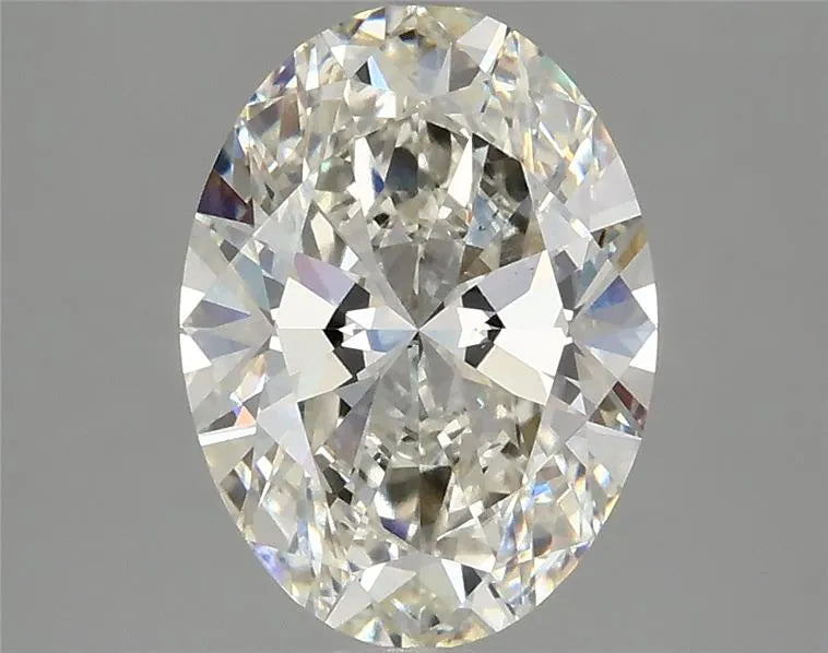 2.51ct Oval Lab Grown Diamond (Colour H, Clarity VS1, IGI Certified)
