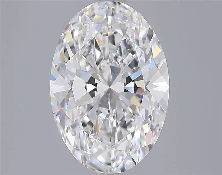 3.55ct Oval Lab Grown Diamond (Colour D, Clarity VVS2, IGI Certified) Forever For Love