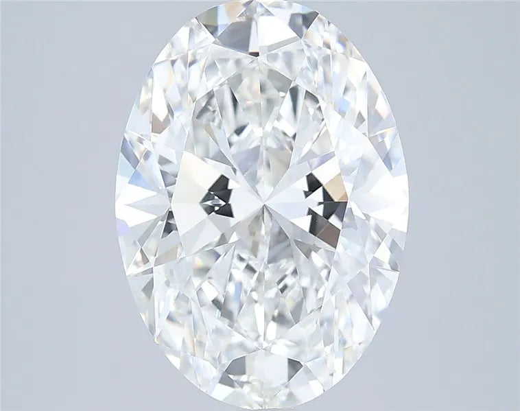 4.05ct Oval Lab Grown Diamond (Colour E, Clarity VVS2, IGI Certified)