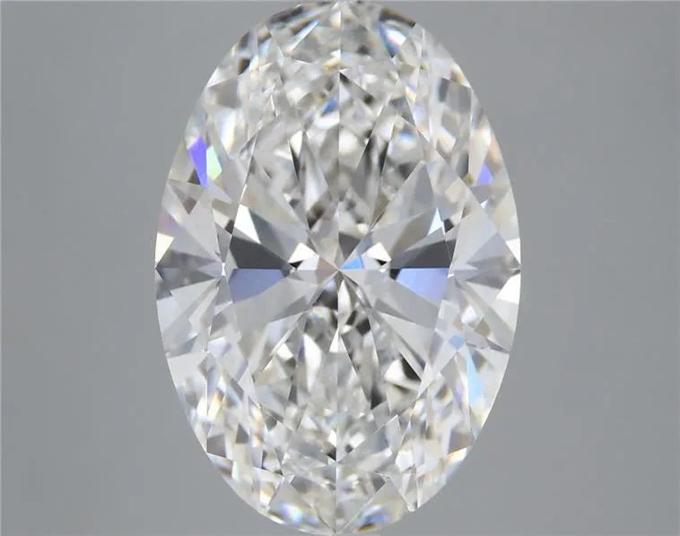 5.24ct Oval Lab Grown Diamond (Colour F, Clarity VVS2, IGI Certified)