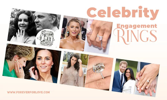 Celebrity Engagement Rings: The Iconic Styles That Define Romance - Forever For Love