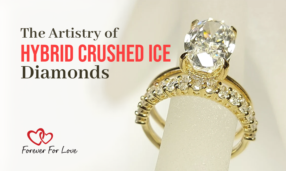 The Artistry of Hybrid Crushed Ice Diamonds