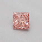 0.15ct Princess Lab Grown Diamond (Colour Fancy Intense Pink, Clarity VVS2, IGI Certified)
