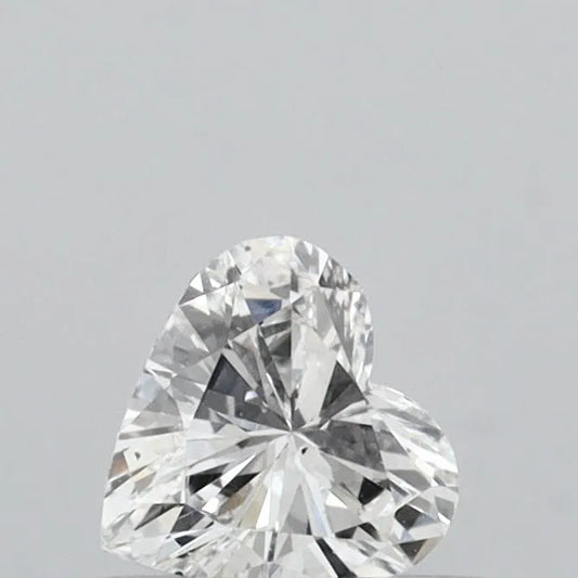 0.25ct Heart Lab Grown Diamond (Colour E, Clarity VS2, IGI Certified)