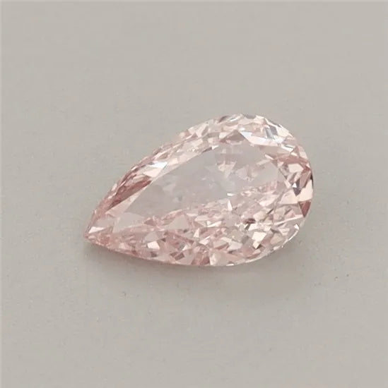 0.31ct Pear Lab Grown Diamond (Colour Fancy Intense Pink, Clarity VS2, IGI Certified)
