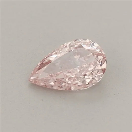 0.31ct Pear Lab Grown Diamond (Colour Fancy Intense Pink, Clarity VS2, IGI Certified)