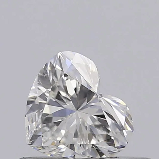 0.43ct Heart Lab Grown Diamond (Colour E, Clarity VS1, IGI Certified)