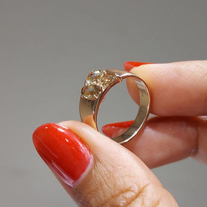 Natural Diamond Engagement Ring