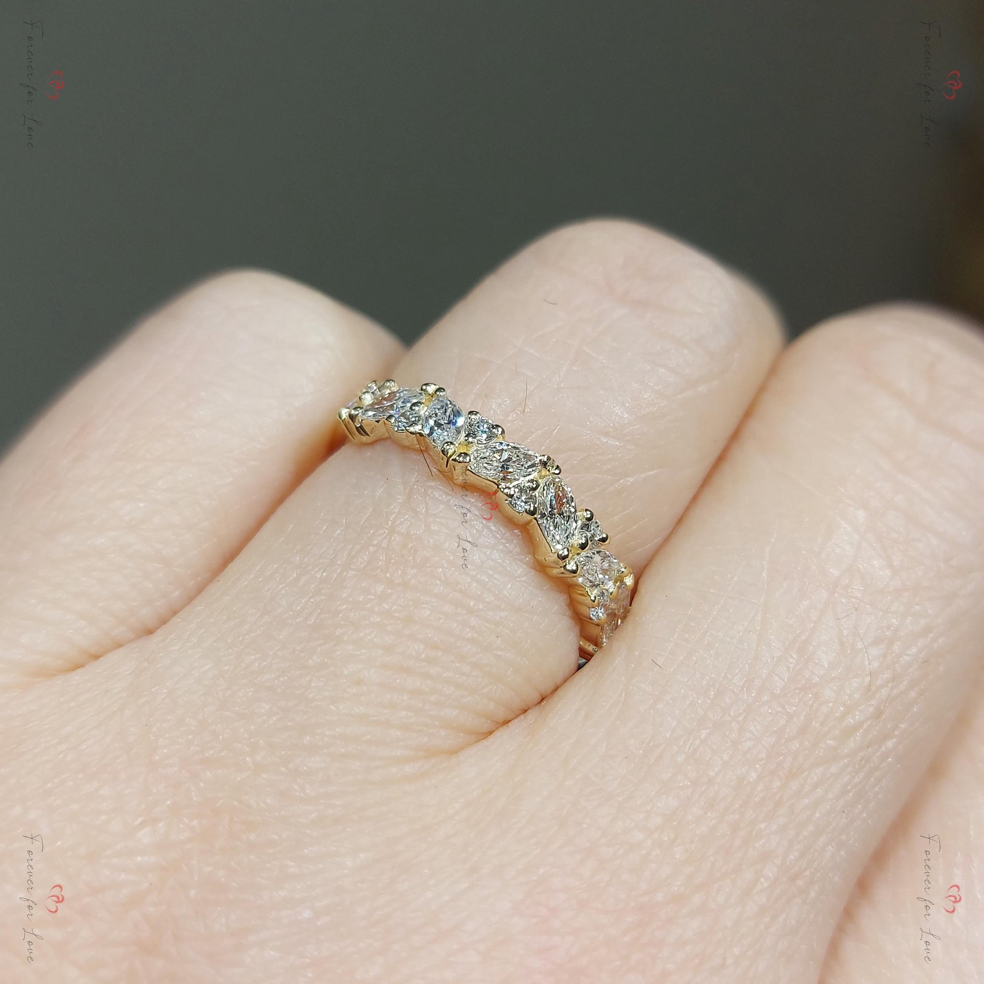 Marquise Diamond Engagement Ring