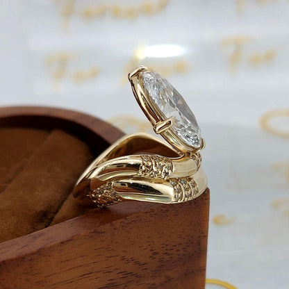 4.5 Ct IGI Certified Oval Lab Diamond Band