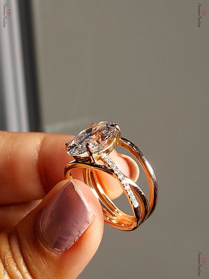 IGI Certified Oval Diamond Engagement Ring