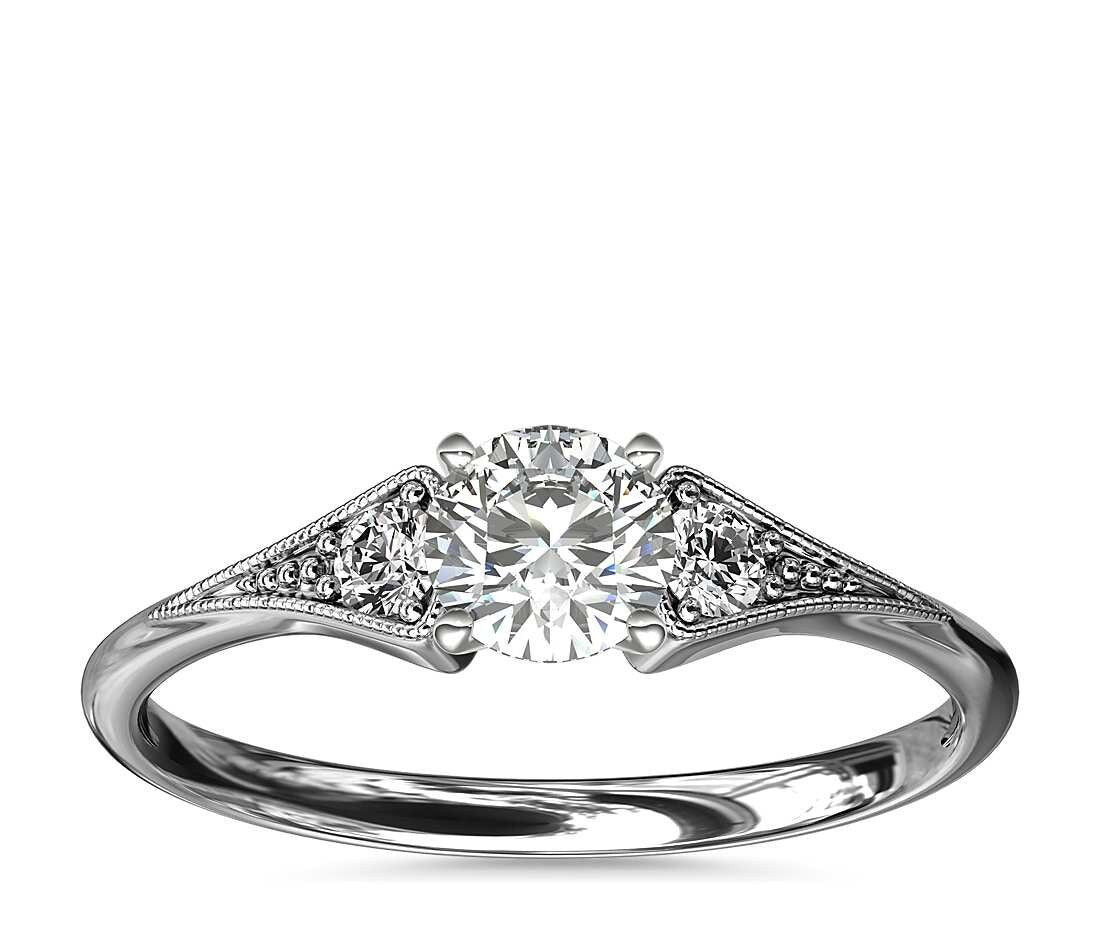 2 Ct Round Natural Diamond Solitaire Ring