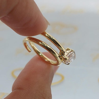 Pink Marquise Cut Lab Created Diamond Engagement Ring IGI Certified Diamond, Vivid Baby Pink Ring, Unique design, Wedding Gift For Her.