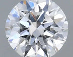 0.18ct Round Lab Grown Diamond (Colour D, Clarity VVS2, Cut ID, IGI Certified) Forever For Love