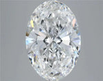 5.09ct Oval Lab Grown Diamond (Colour E, Clarity VVS2, IGI Certified) Forever For Love