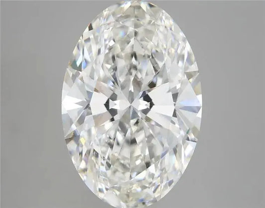 5.09ct Oval Lab Grown Diamond (Colour G, Clarity VVS2, IGI Certified) Forever For Love