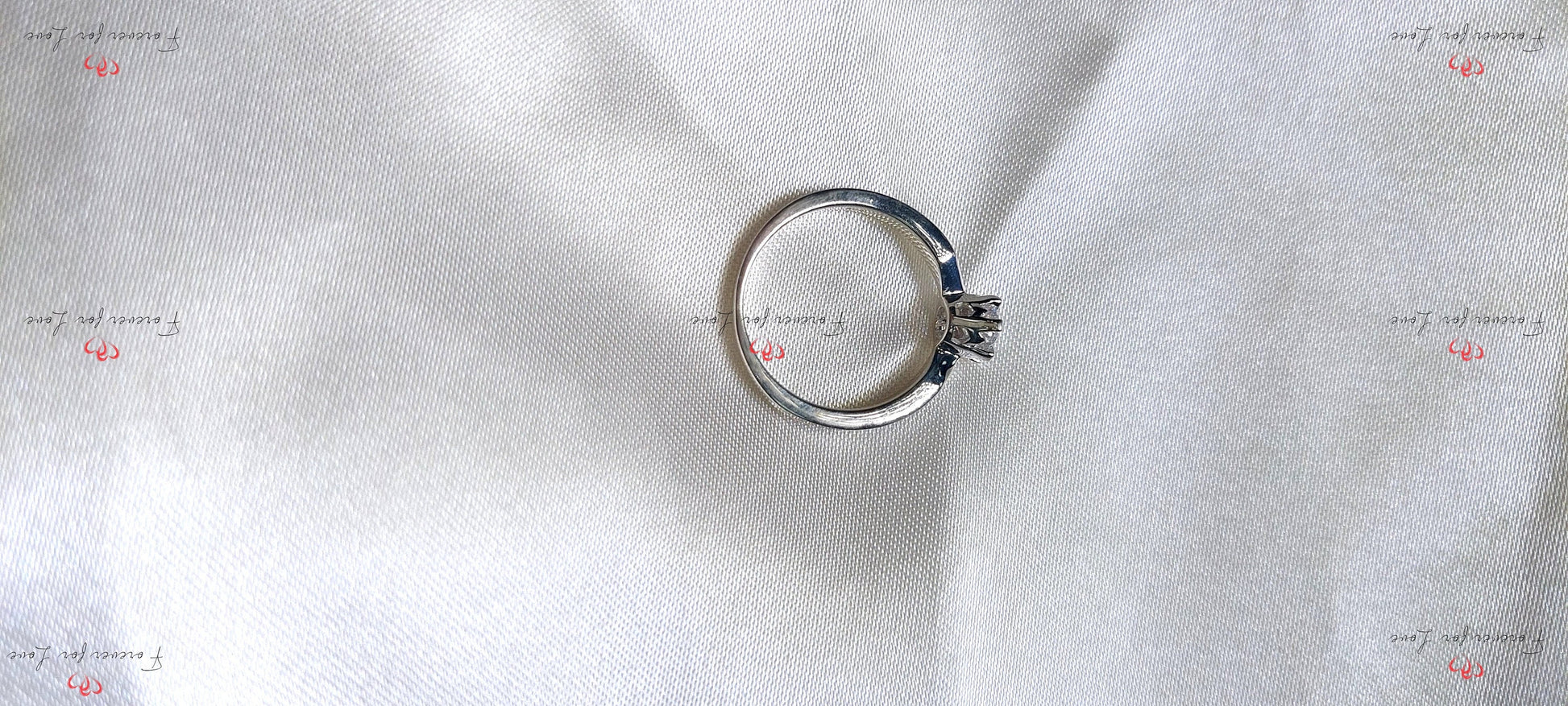 Round Natural Diamond Engagement Ring
