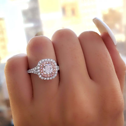 2 Ct Cushion Diamond Eternity Band