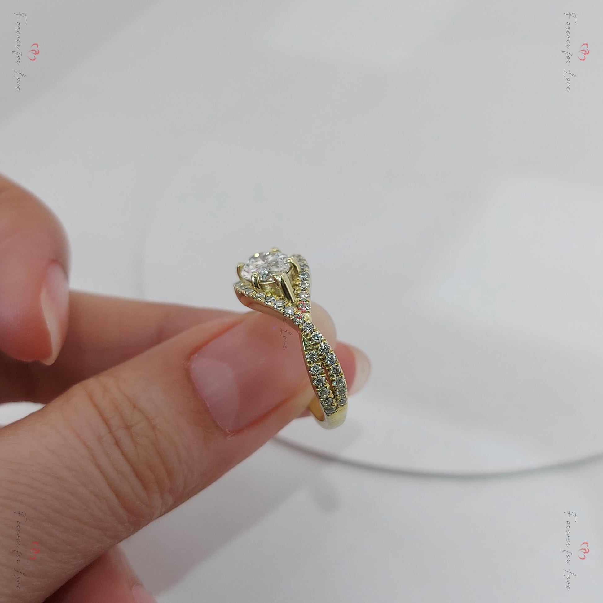 Marquise Diamond Band
