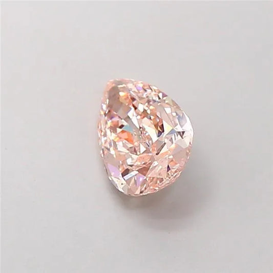 1.10ct Pear Lab Grown Diamond (Colour Fancy Pink, Clarity VVS2, IGI Certified)