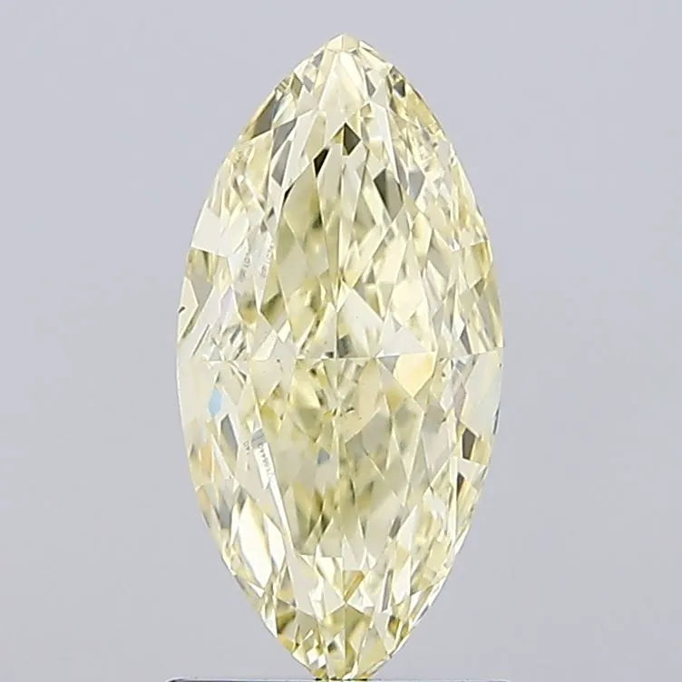 1.49ct Marquise Lab Grown Diamond (Colour Fancy Yellow, Clarity VVS2, IGI Certified)