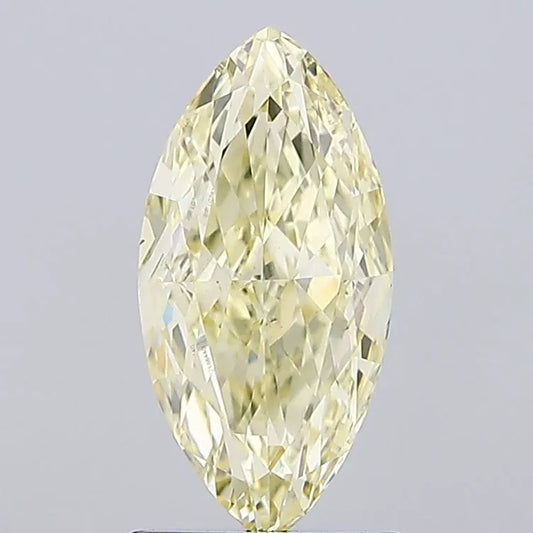 1.49ct Marquise Lab Grown Diamond (Colour Fancy Yellow, Clarity VVS2, IGI Certified)
