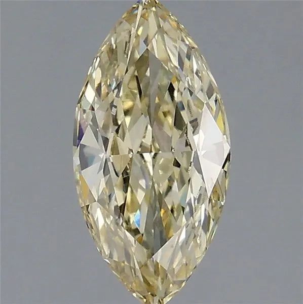 1.56ct Marquise Lab Grown Diamond (Colour Fancy Yellow, Clarity VVS2, IGI Certified)