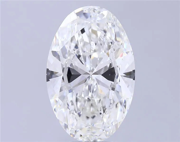 10.00ct Oval Lab Grown Diamond (Colour F, Clarity VVS2, IGI Certified)