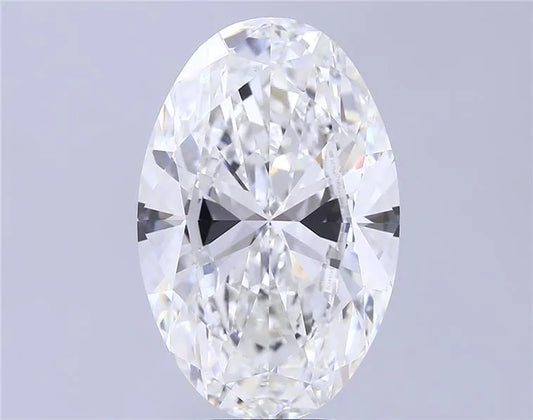 10.00ct Oval Lab Grown Diamond (Colour F, Clarity VVS2, IGI Certified)
