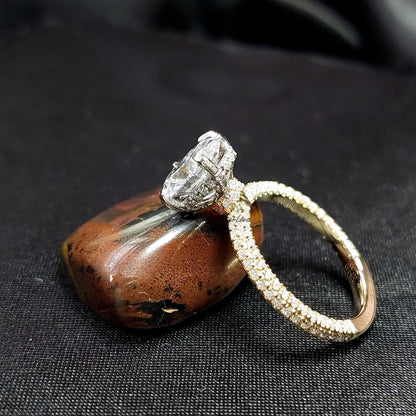 1.5 Ct IGI Certified Oval Lab Diamond Engagement Ring