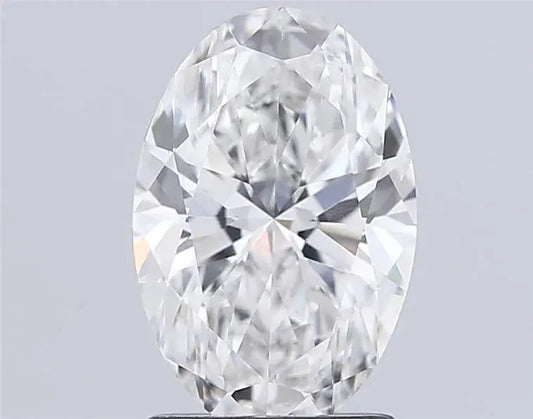1.80ct Oval Lab Grown Diamond (Colour F, Clarity VS1, IGI Certified) Forever For Love