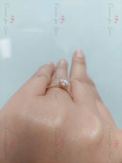 1.2 Ct IGI Certified Round Lab Diamond Engagement Ring