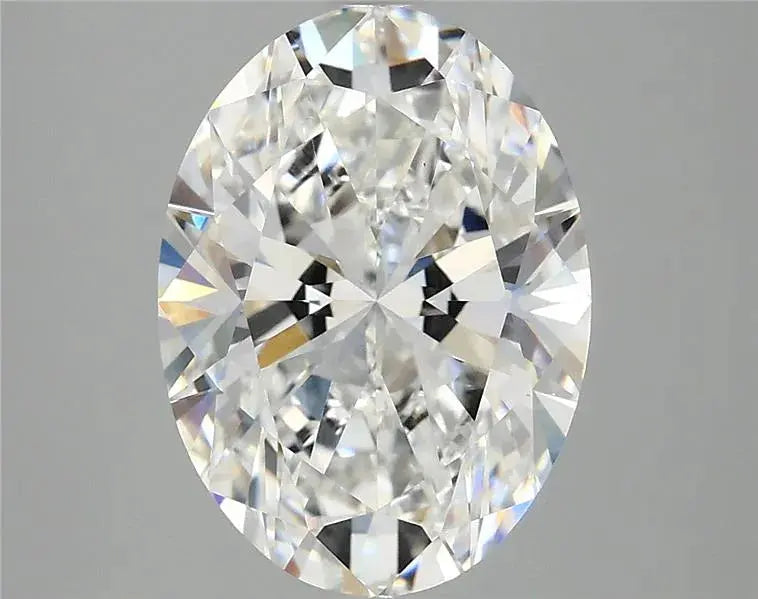 4.00ct Oval Lab Grown Diamond (Colour E, Clarity VVS2, IGI Certified) Forever For Love