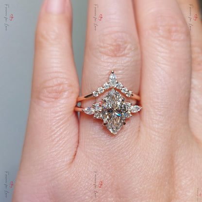 Oval Lab Diamond Eternity Band