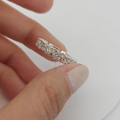 Baguette Diamond Full Eternity Band