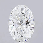 3.91ct Oval Lab Grown Diamond (Colour E, Clarity VVS2, IGI Certified) Forever For Love