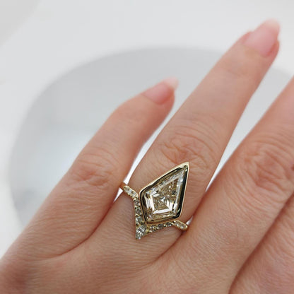 3 Ct IGI Certified Lab Diamond Engagement Ring