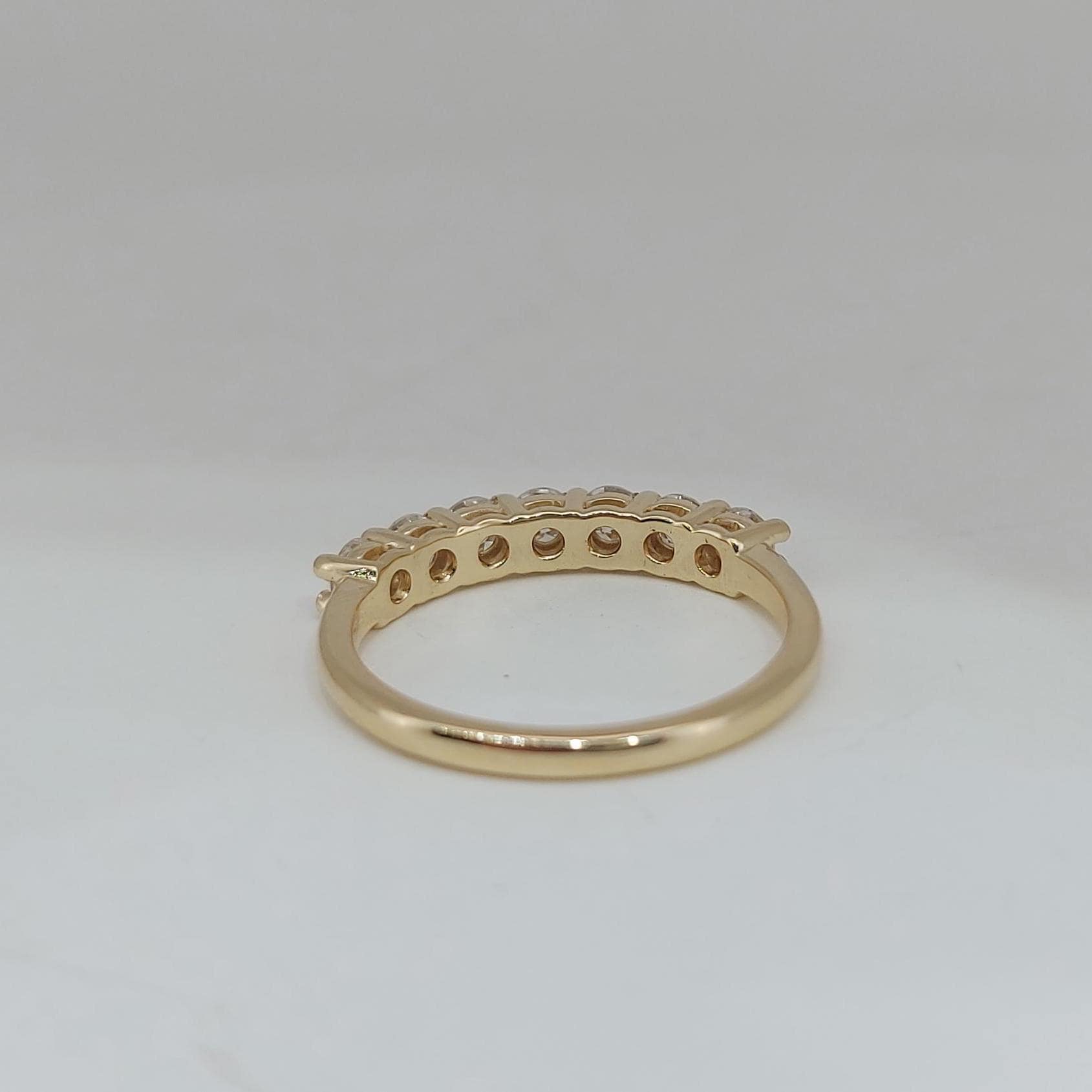 Round Lab Diamond Stacking Ring