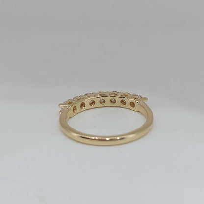 Round Lab Diamond Stacking Ring