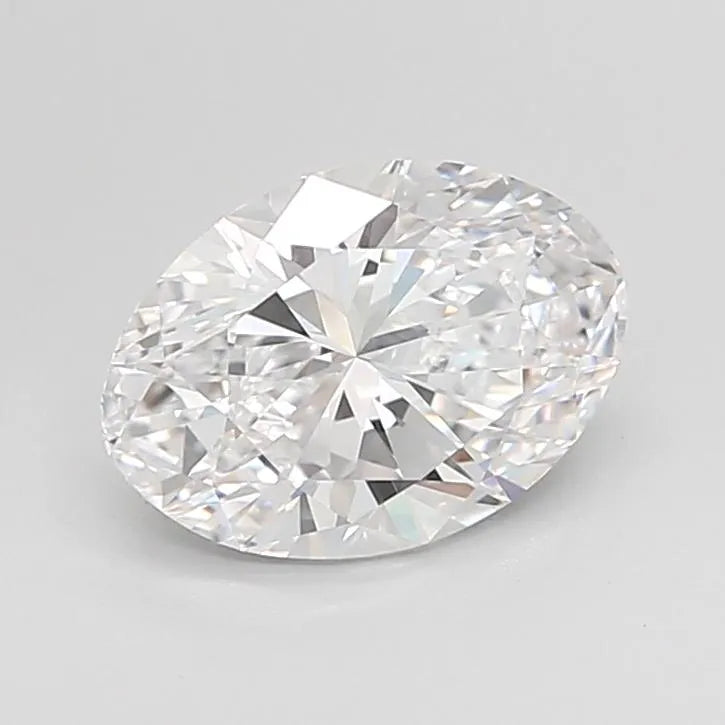 2.00ct Oval Lab Grown Diamond (Colour D, Clarity VVS1, IGI Certified)