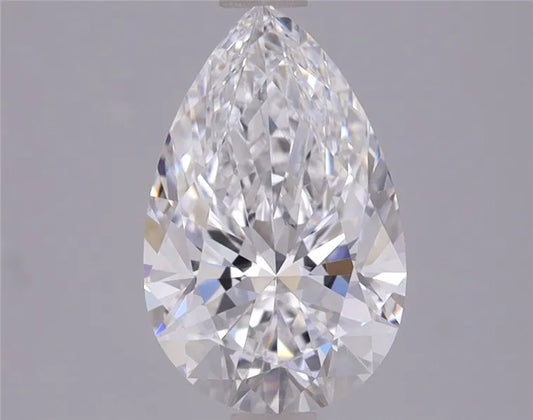 2.01ct Pear Lab Grown Diamond (Colour D, Clarity VVS1, IGI Certified)