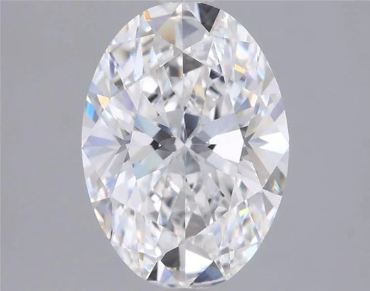 2.02ct Oval Lab Grown Diamond (Colour E, Clarity VVS1, IGI Certified)