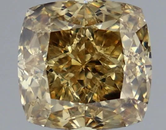 2.03ct Cushion modified Lab Grown Diamond (Colour Fancy Intense Gray Yellow, Clarity VS2, IGI Certified)