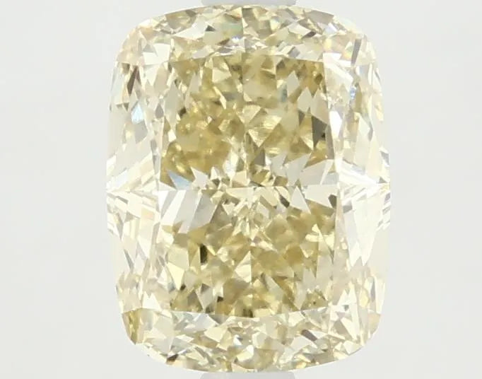 2.22ct Cushion modified Lab Grown Diamond (Colour Fancy Intense Yellow, Clarity VVS2, IGI Certified)