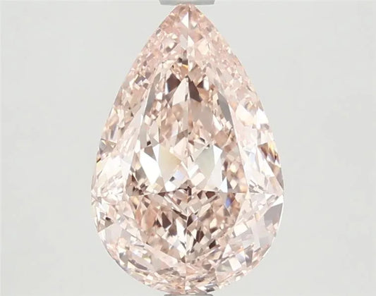 2.30ct Pear Lab Grown Diamond (Colour Fancy Intense Pink, Clarity VVS2, IGI Certified)